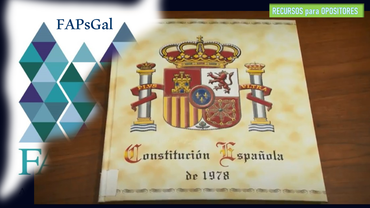 Recursos para Opositores: TEST sobre la CONSTITUCION ESPAÑOLA