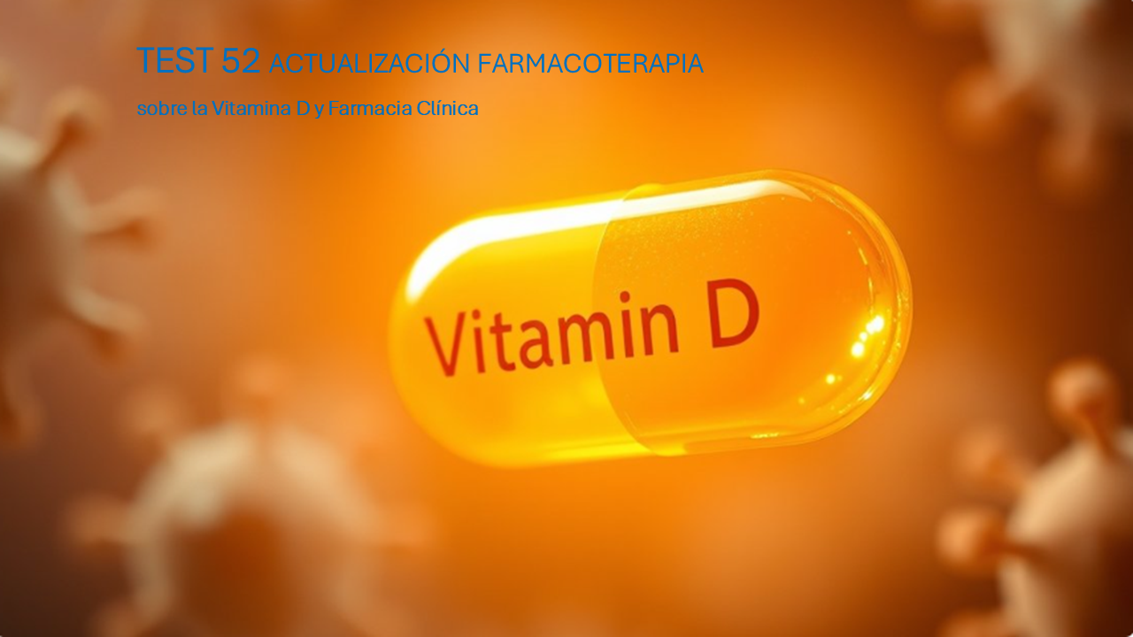 test 52 vitamina D y farmacia clinica