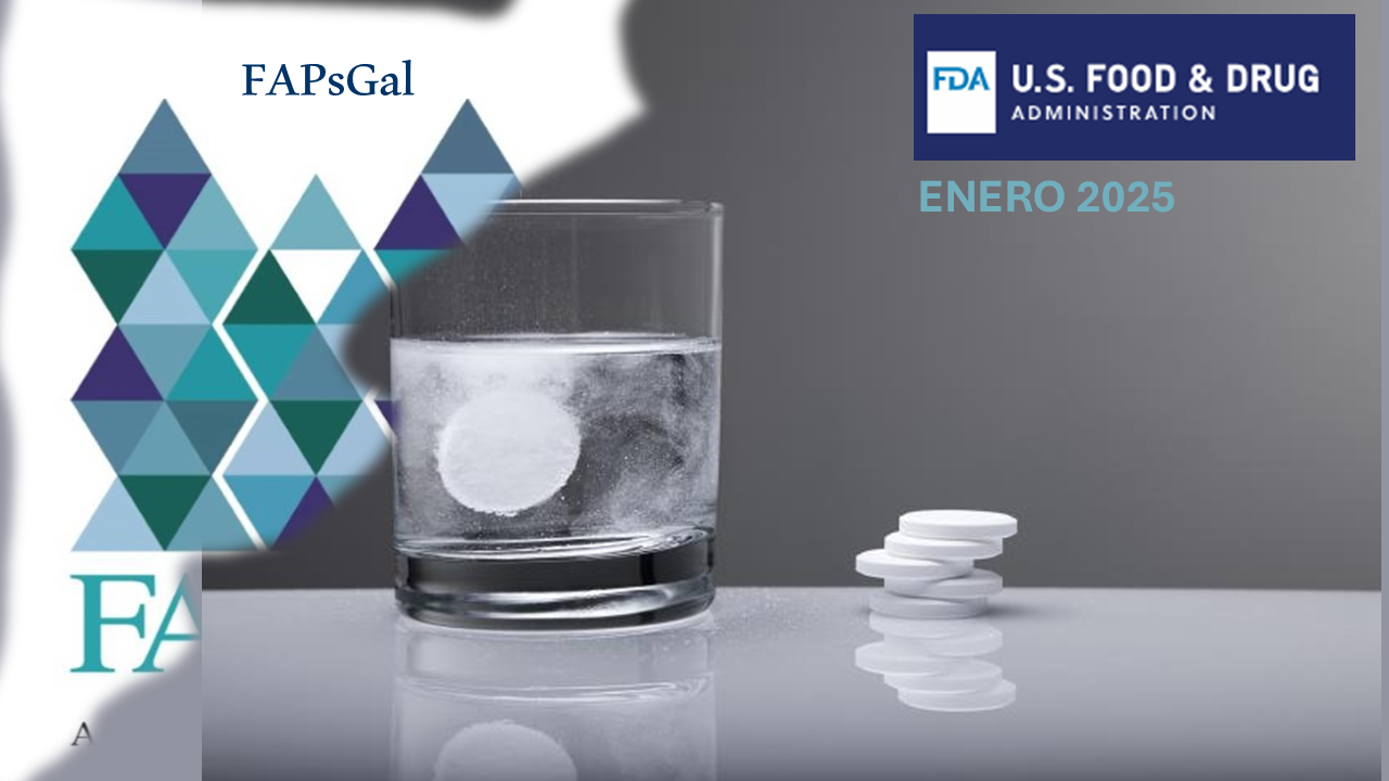 Actualidad Farmacoterapia FOOD AND DRUG ADMINISTRATION (FDA) – enero 2025