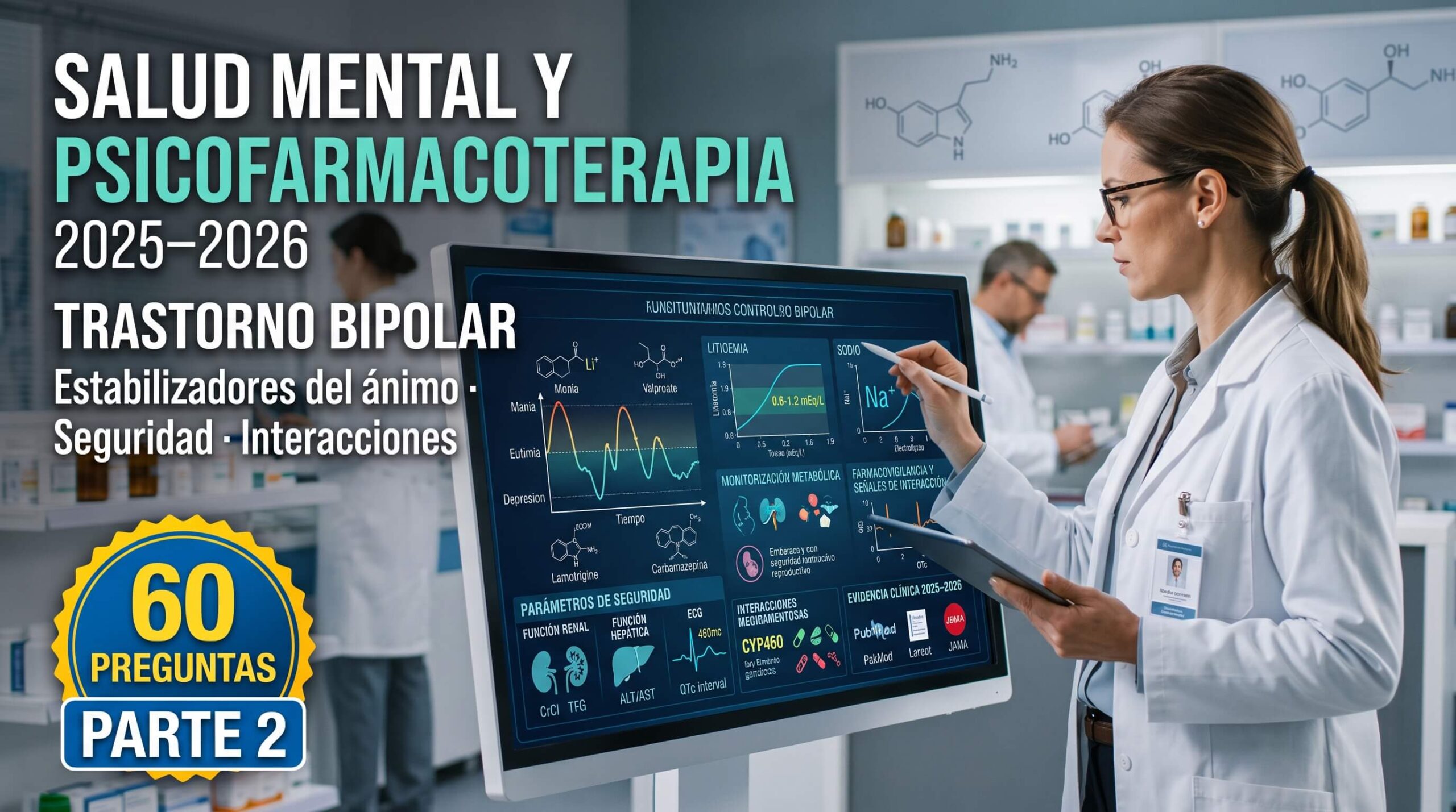 Actualización en salud mental y psicofarmacoterapia 2025-2026 · trastorno bipolar y estabilizadores del ánimo