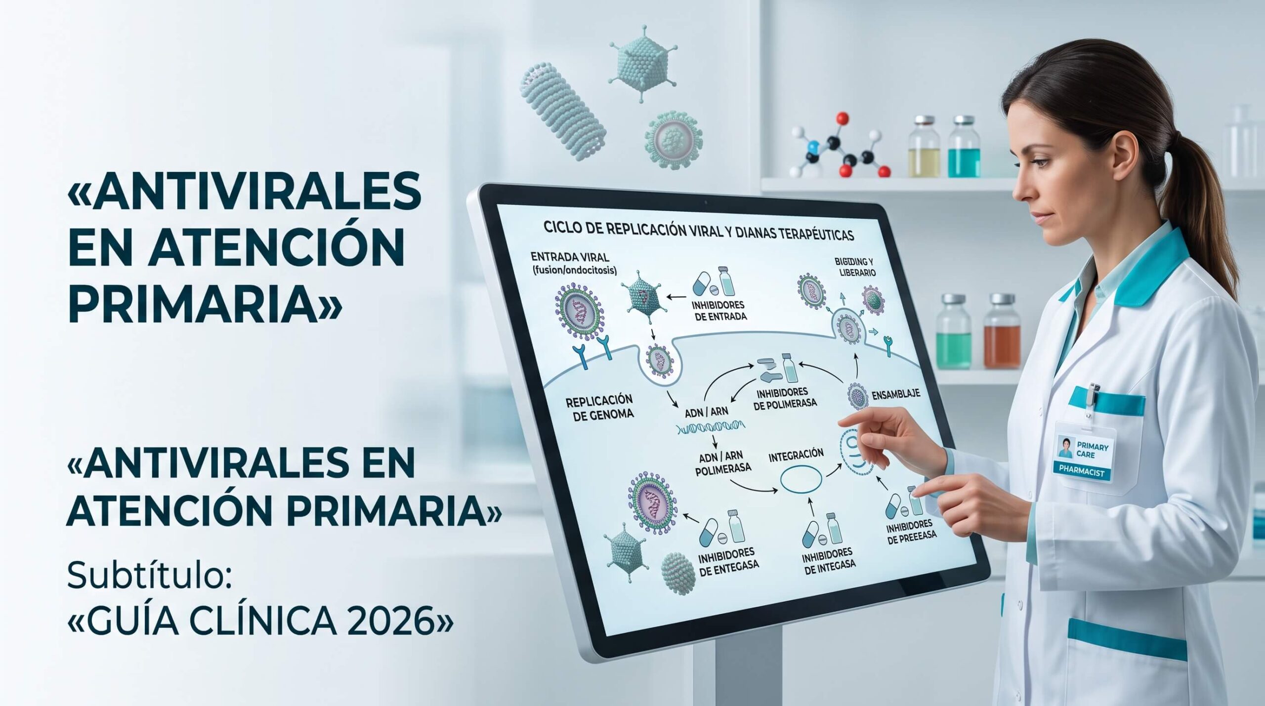 Antivirales en Atención Primaria: guía clínica para farmacéuticos