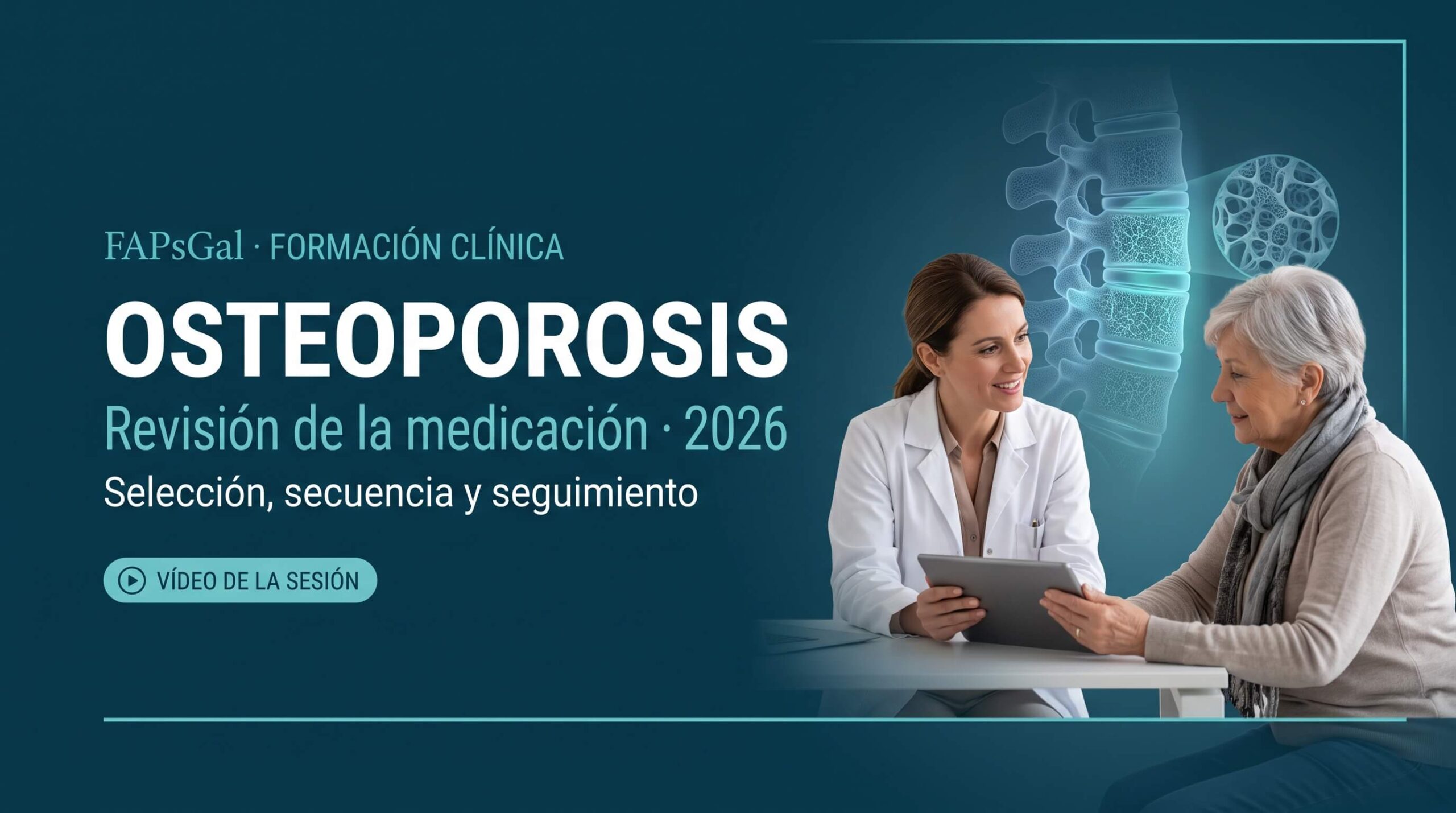 Tratamiento farmacológico de la osteoporosis 2026 guía clínica y seguimiento
