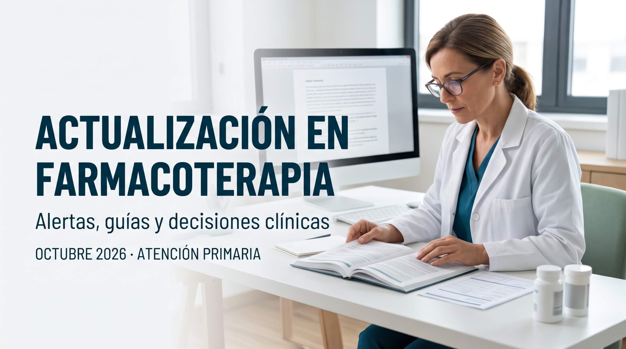 Actualización en farmacoterapia de octubre de 2026